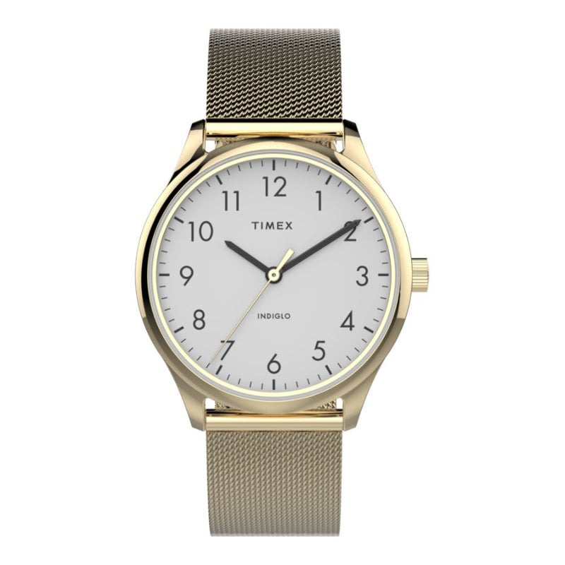 Timex Easy Reader Modern Wristwatch - Gold - TW2V268009J