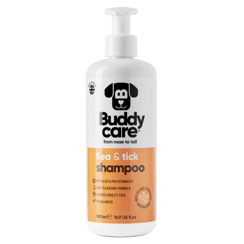 Buddycare Flea and Tick Dog Shampoo - 500ml