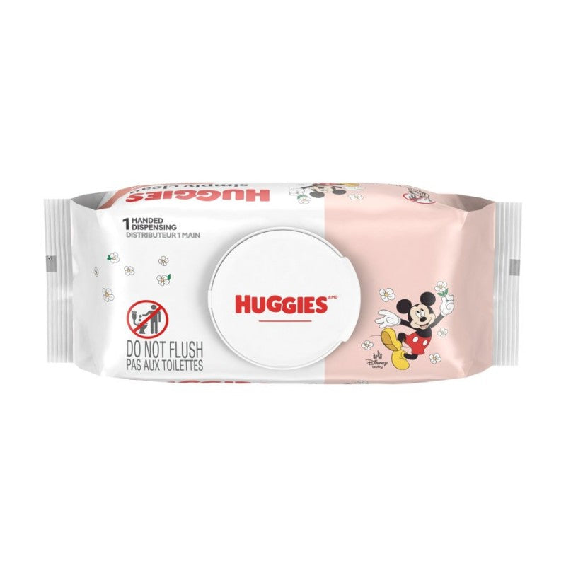 Huggies Simply Clean Baby Wipes - Fresh Scent - 64's