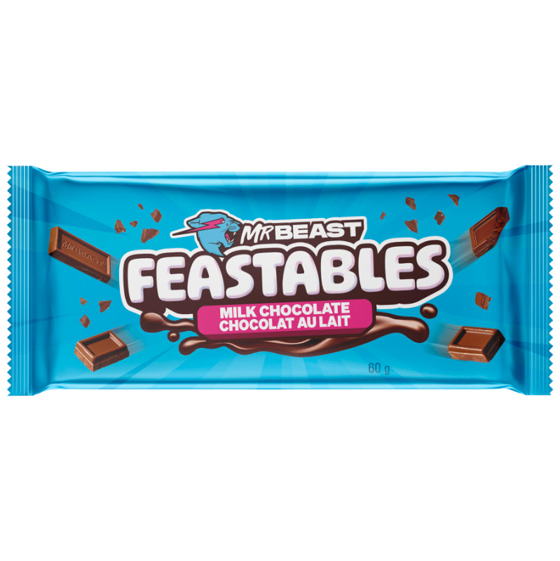 Mr. Beast Milk Chocolate Feastables - 60g