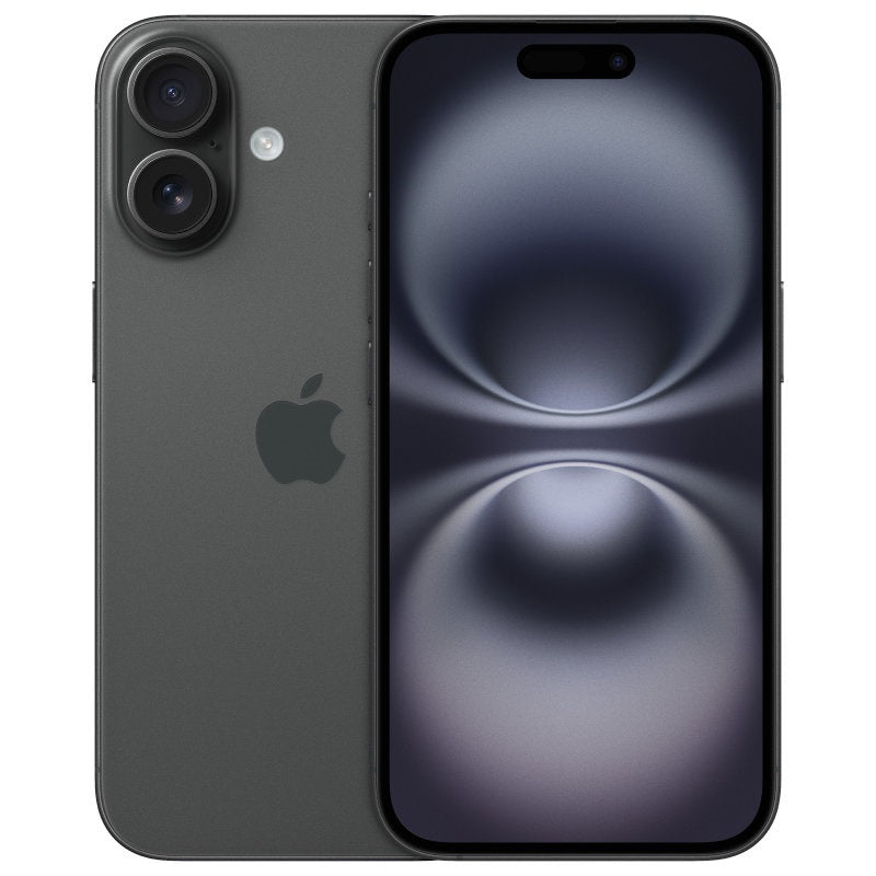 Fido Apple iPhone 16 - 128GB - Black - 2 Year Activation