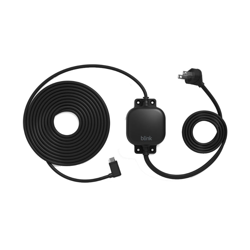 Amazon Blink Weather Resistant Camera Power Adapter - 13ft - Black - B0CBL74PGS