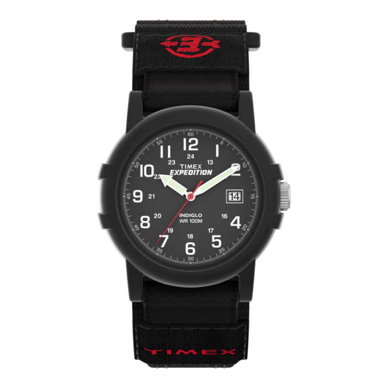Timex Expedition Camper - Wristwatch - Black/Red - 40011
