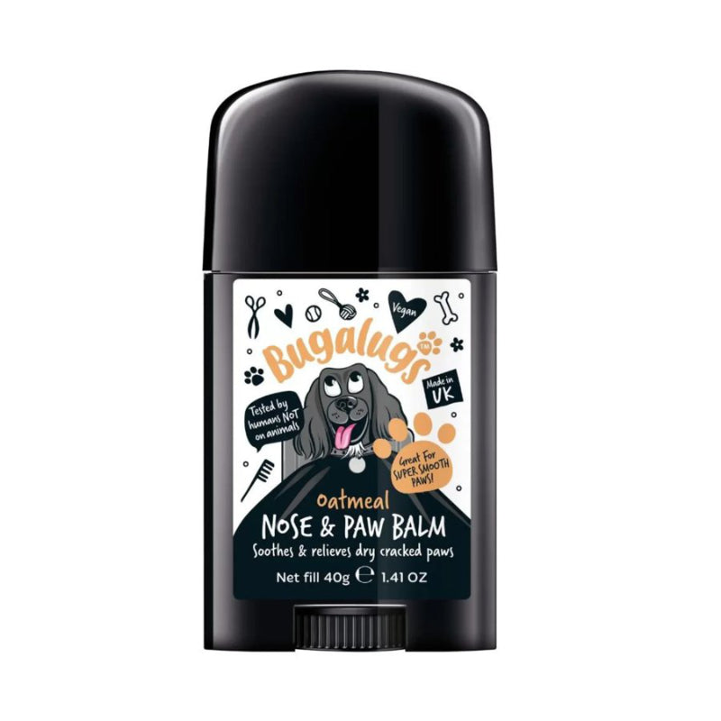 Bugalugs Oatmeal Nose and Paw Balm - for Dogs - 40g