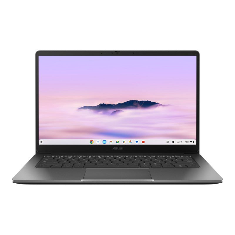 ASUS Chromebook Plus CX14 - 14 Inch - 8 GB RAM - 128 GB eMMC - Intel Core 3 N355 - Intel UHD Graphics - Rock Gray - CX1405CTA-DS31-CB