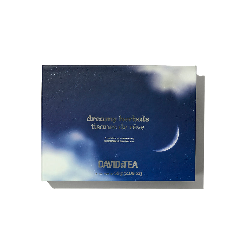 DAVIDsTEA Dreamy Herbals Tea Sampler Set - 8's
