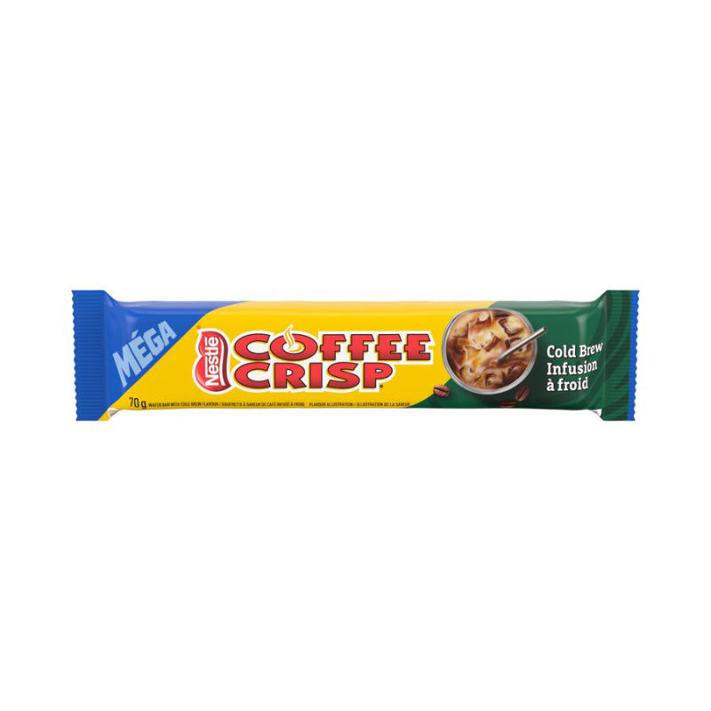Coffee Crisp Mega Wafer Bar - Cold Brew Infusion - 70g