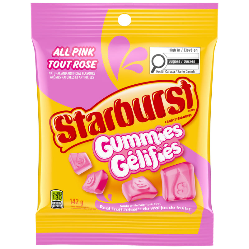 Starburst All Pink Gummies - 142G