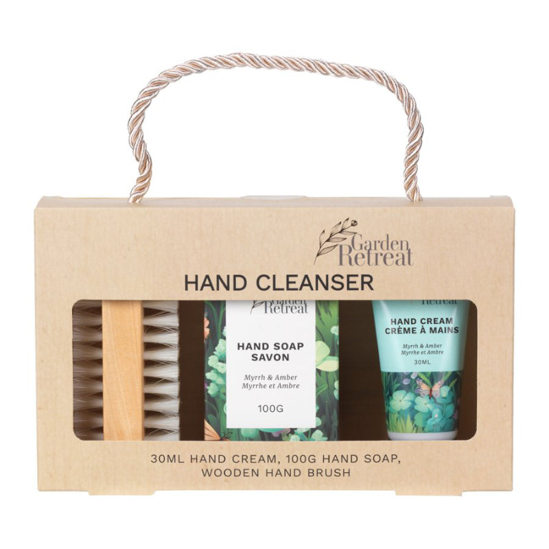 Garden Retreat Hand Cleanser Hand Care Set - 3 piece