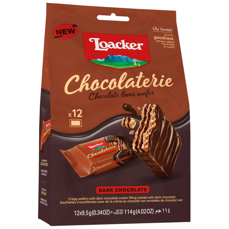 Loacker Chocolaterie Dark Chocolate - 114g
