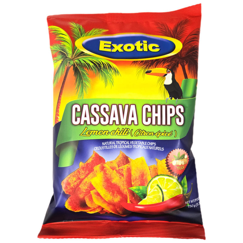 Exotic Cassava Chips - Lemonchili - 150g