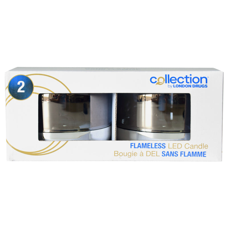 Collection by London Drugs Waxless Candle LED Decoration Lamp - 2 piece
