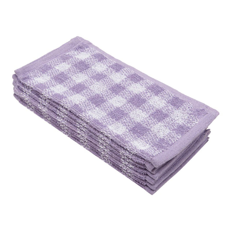 S&amp;Co Jacquard Face Towel - 27.9 x 27.9 cm - Assorted - 8's