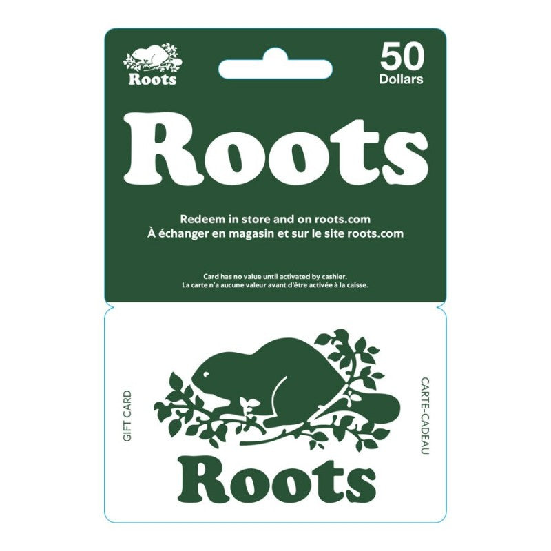 Roots Gift Card - $50
