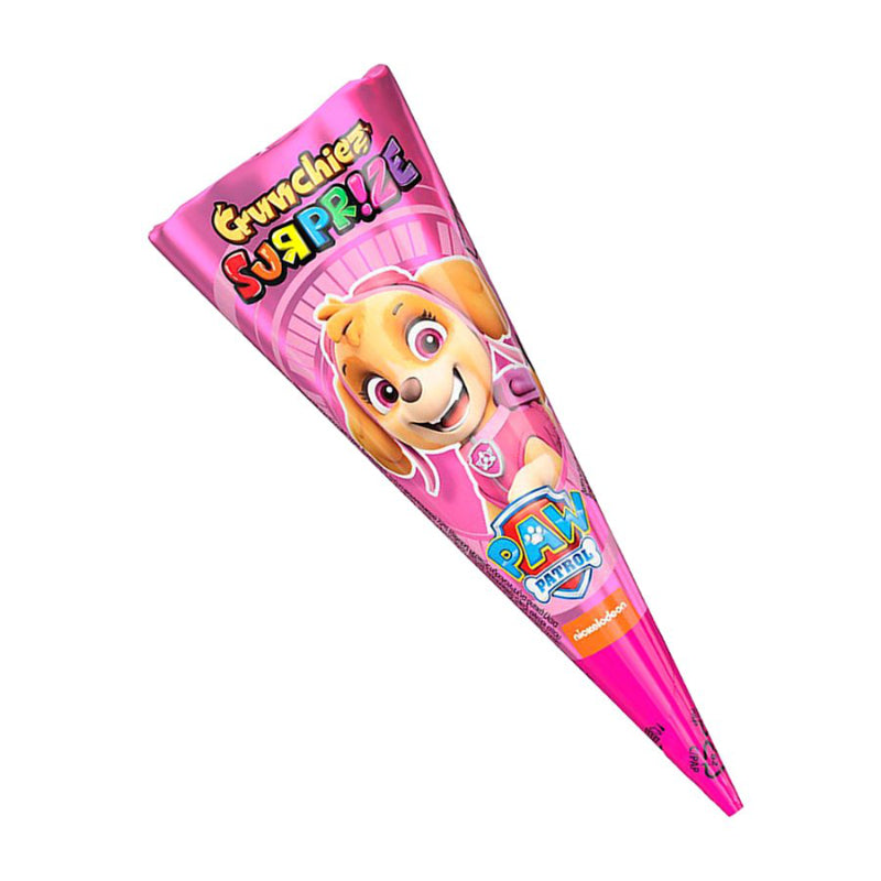 Nickelodeon Paw Patrol Crunchiez Surprize Wafer Cone - Assorted - 25g