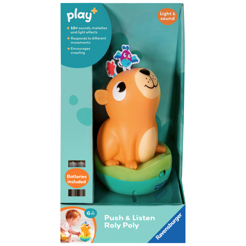Ravensburger Play+ Push & Listen Roly Poly Capybara