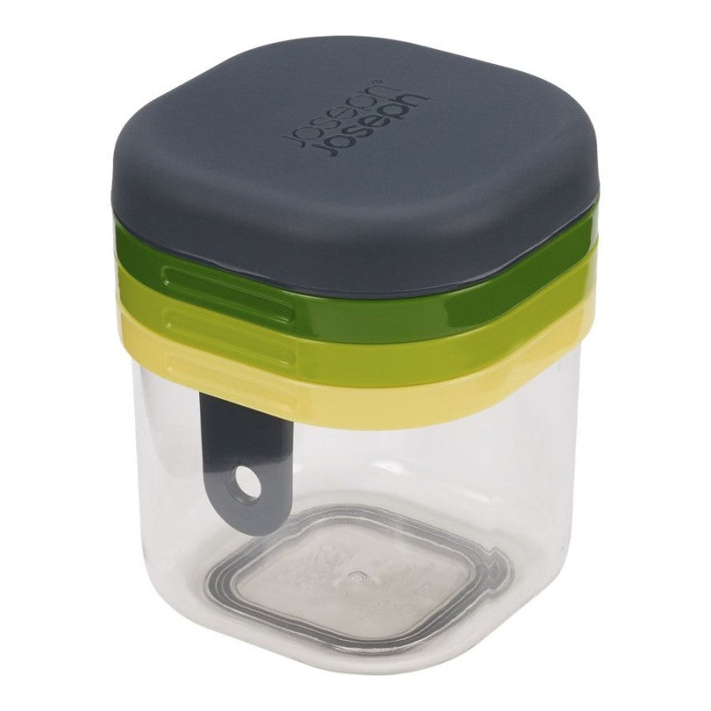 Joseph Joseph Multi-Prep Mini 3-in-1 Mechanical Food Chopper/Slicer