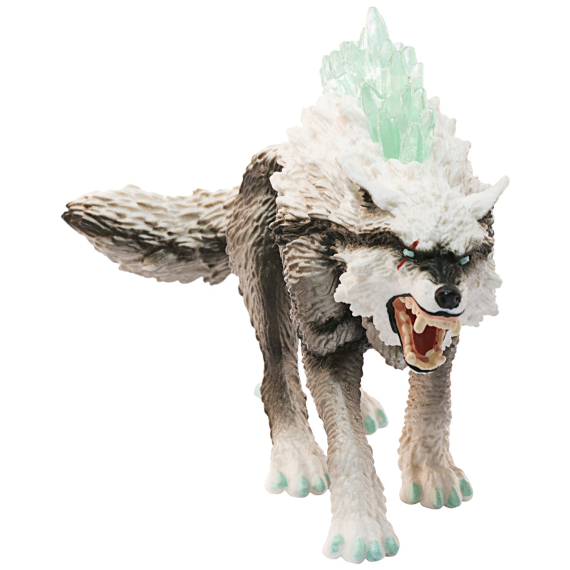 Schleich Snow Wolf Toy Figurine
