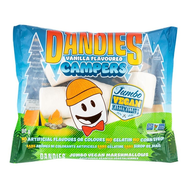Dandies Campers Vanilla Jumbo Marshmallow - 280g