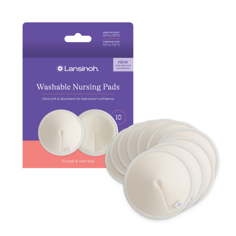 Lansinoh Reusable Breast Pad - 10's