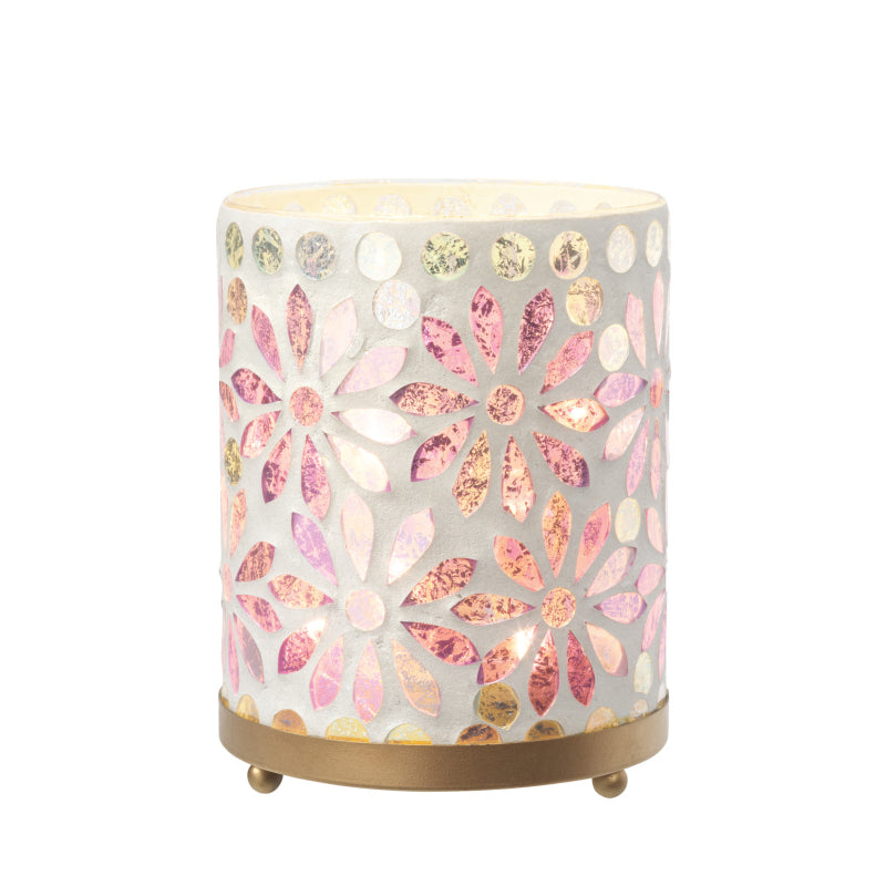 Collection by London Drugs Battery Operated Mosaic Lamp - Amethyst - Small - 12x12x16cm