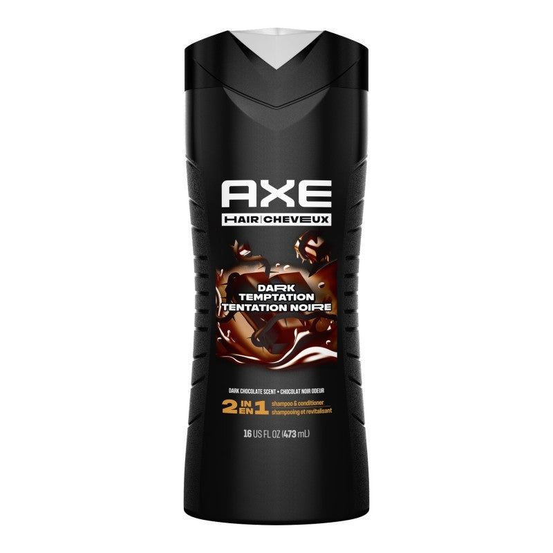 AXE Dark Temptation 2-in-1 Shampoo / Conditioner - Dark Chocolate - 473ml