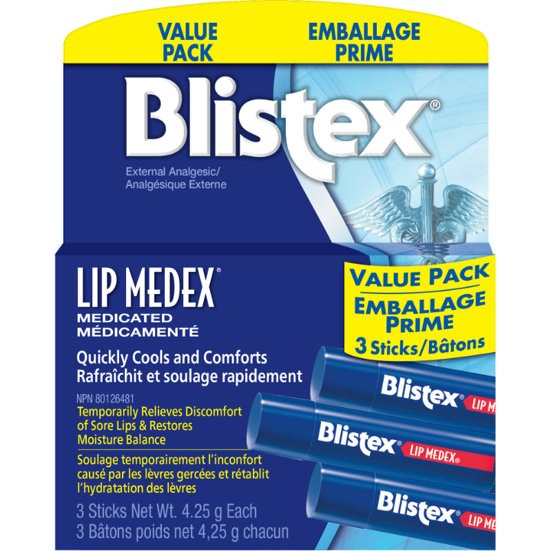 Blistex Lip Medex Value Pack - 3x4.25g
