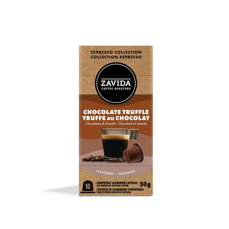 Zavida Espresso Collection Coffee Capsule - Chocolate Truffle - 10's