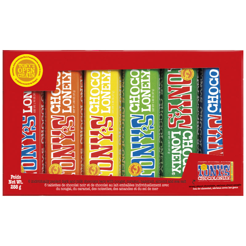 Tony's Chocolonely - Taster Pack - 288g