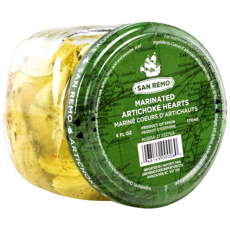 San Remo Marinated Artichokes Hearts - 170ml
