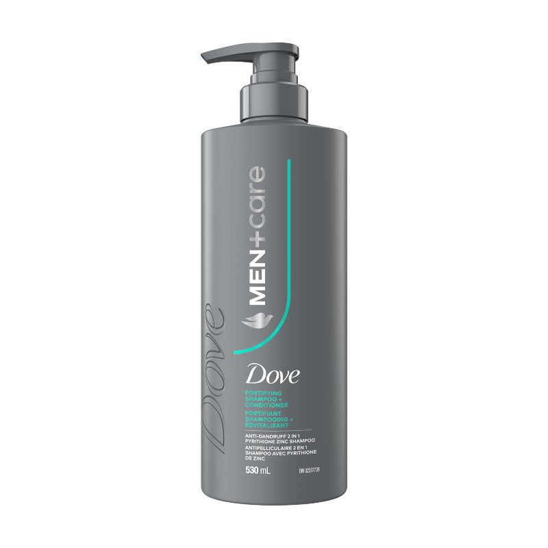 Dove Men+Care Fortifying Shampoo and Conditioner - 530ml