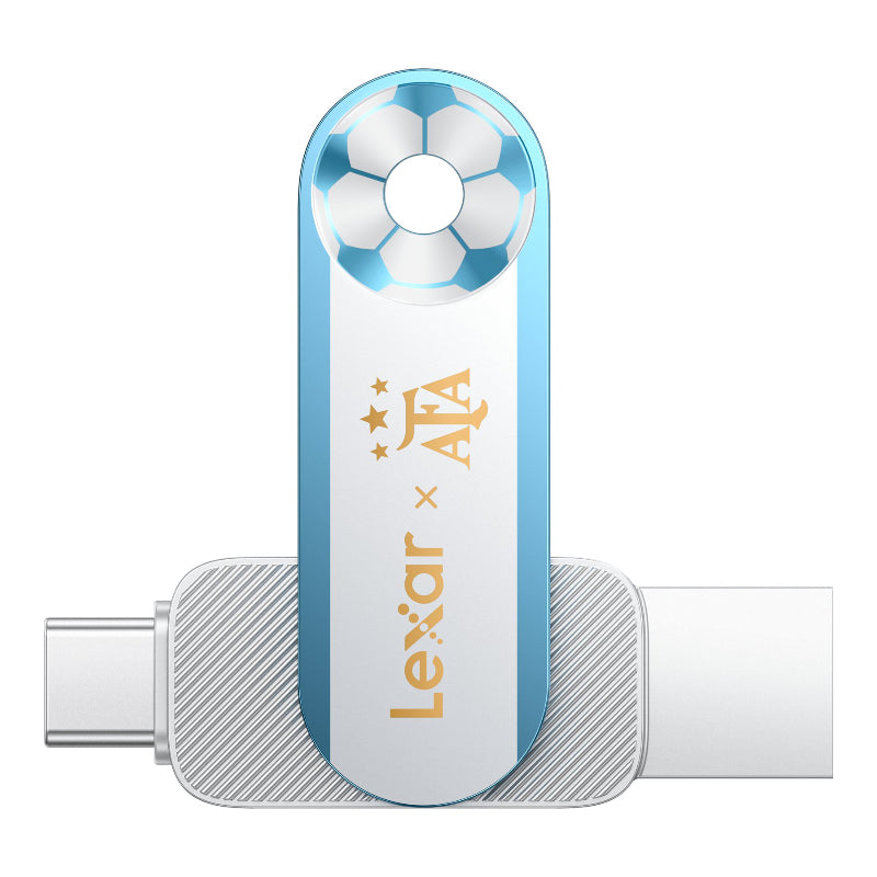 Lexar JumpDrive D500 AFA USB 3.2 Gen 1 / USB-C Flash Drive - 128 GB - LJDD500128G-BNXNU