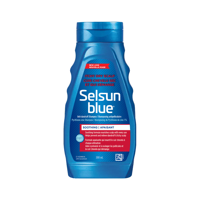 Selsun Blue Anti-Dandruff Shampoo for Itchy Dry Scalp - 300ml