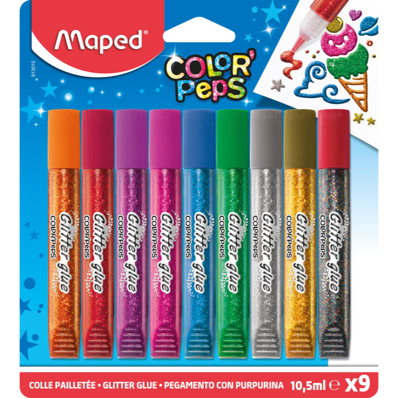 Maped Color Peps Glitter Glue - 10.5ml - 9s