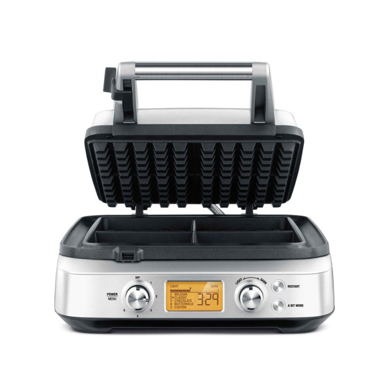 Breville BWM640XL the Smart Waffle Pro - waffle maker - Stainless steel