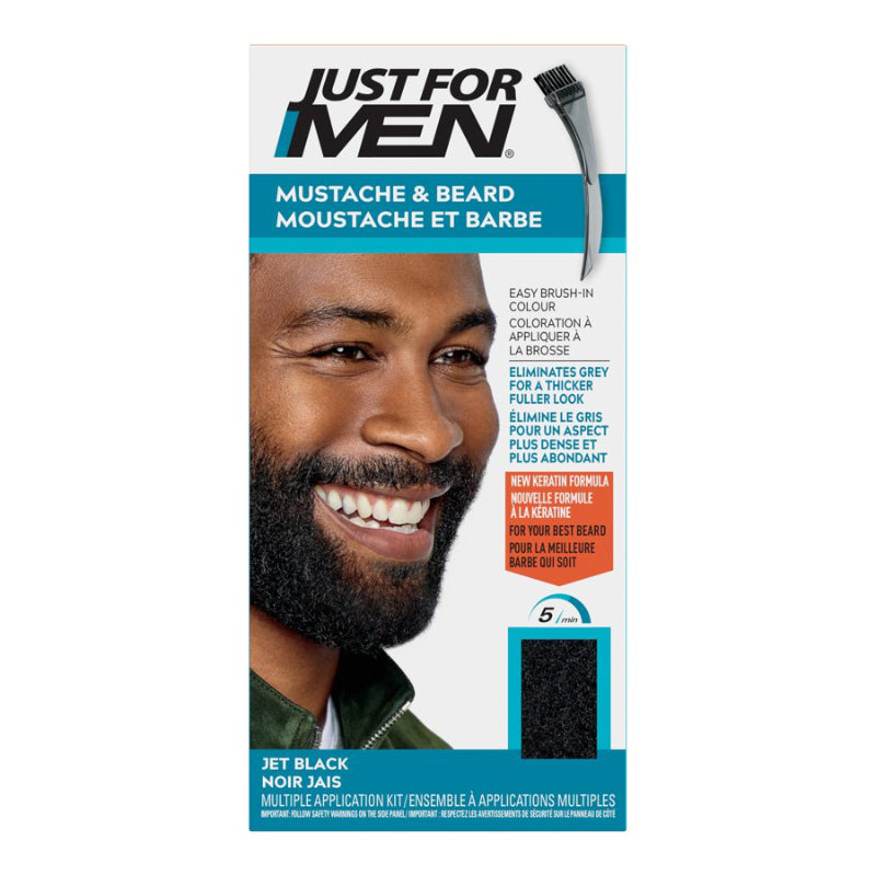 Just for Men Mustache & Beard Hair Color - Jet Black