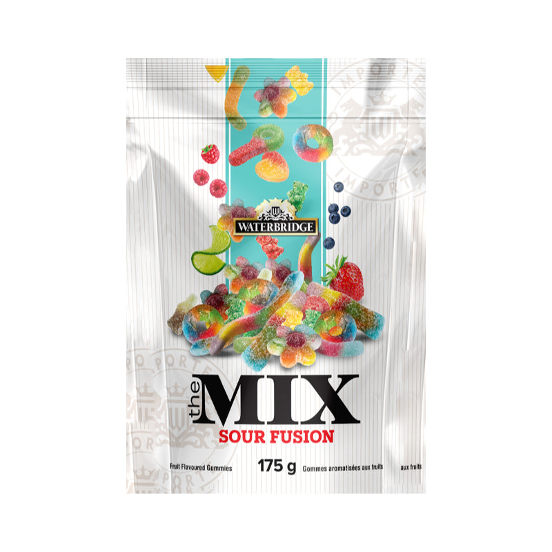 Waterbridge The Mix Gummy Candy - Sour Fusion - 175g