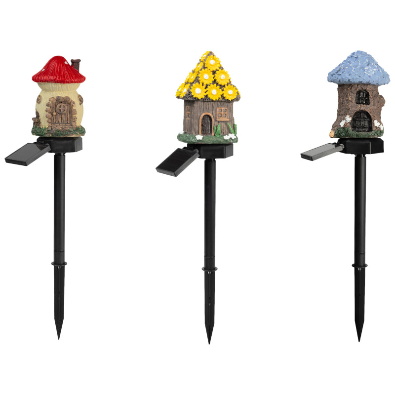 Moonrays LED Decoration Garden Light - Fairy House - Assorted