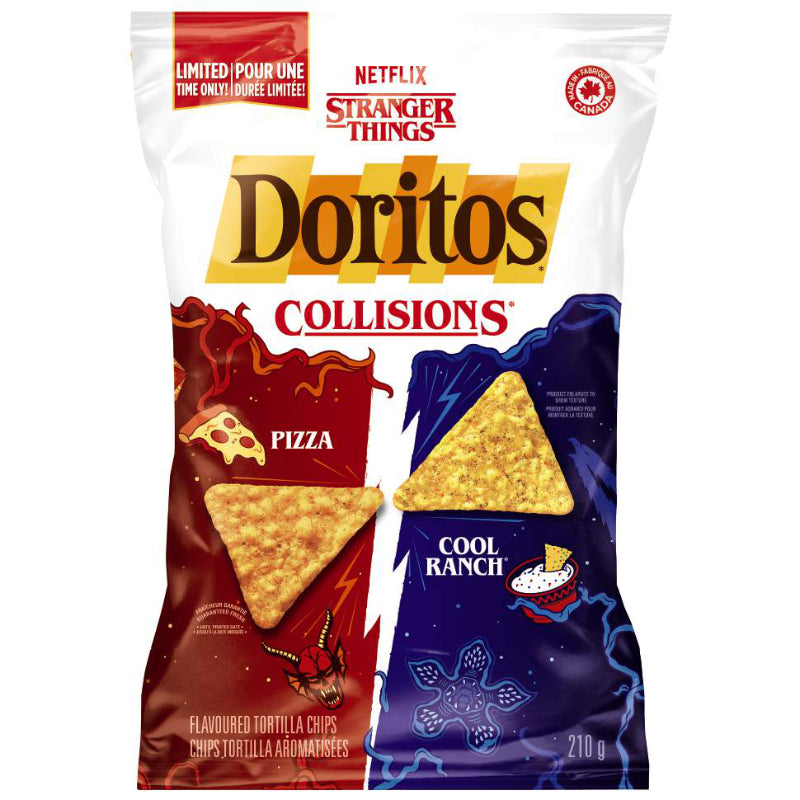 Doritos Flavoured Tortilla Chips - Pizza & Cool Ranch - 210g