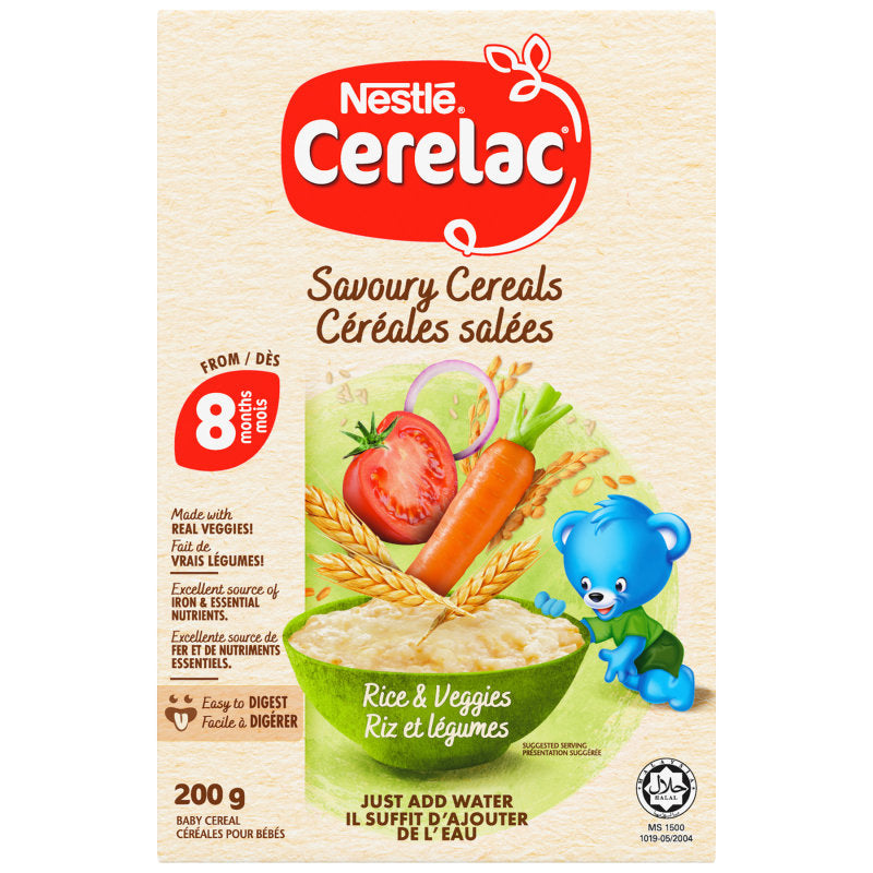 Cerelac Porridge Savory Veggies 200g
