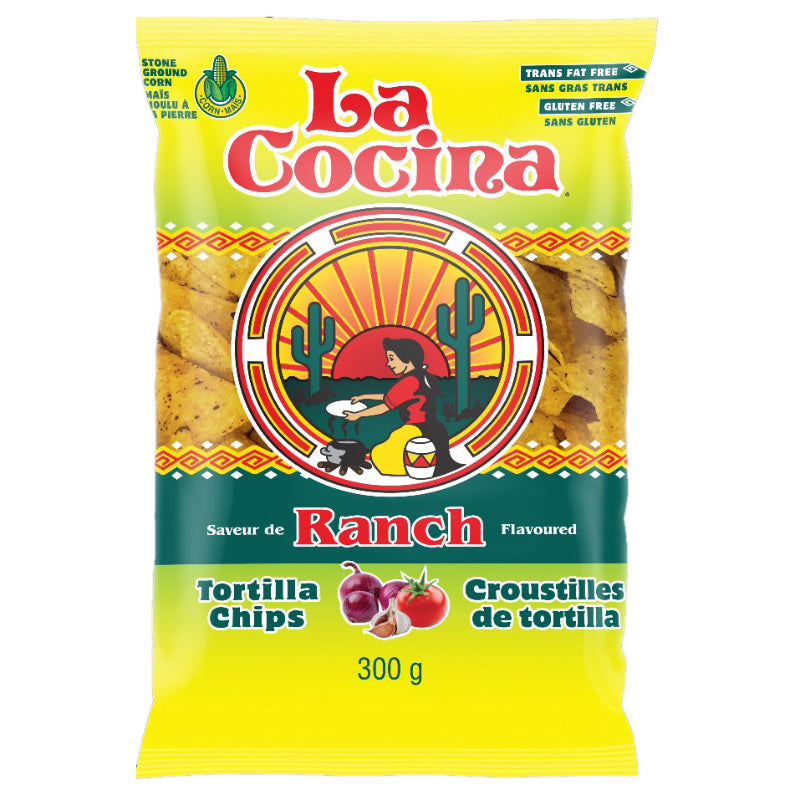 La Cocina Ranch Tortilla Chips - 300g