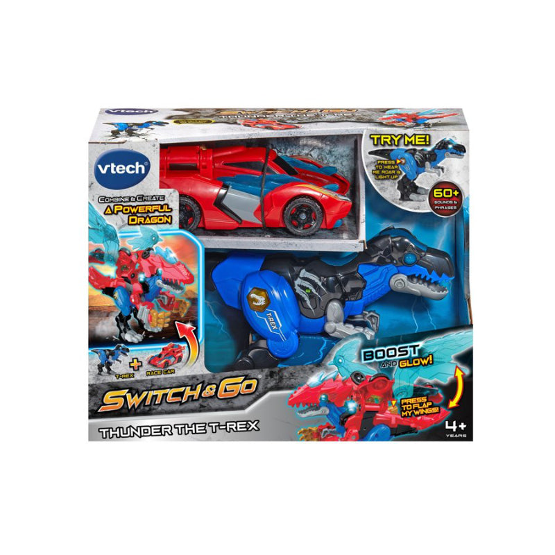 VTech Switch & Go Boost Thunder the T-Rex