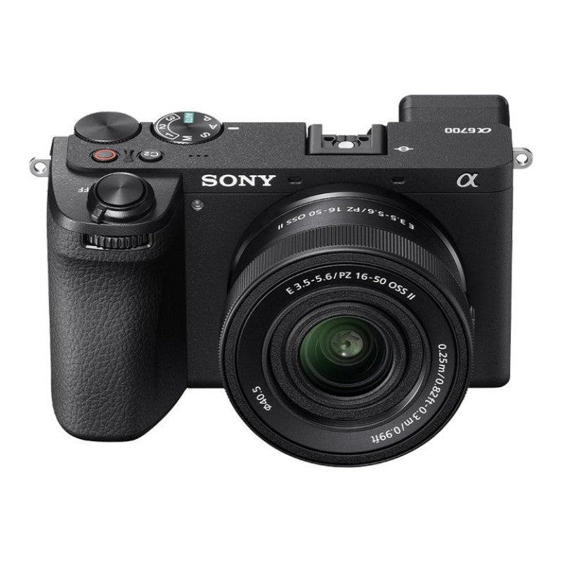 Sony α6700 ILCE-6700 Mirrorless Digital Camera with E PZ 16-50mm F3.5-5.6 OSS II Power Zoom Lens - Black - ILCE6700KB