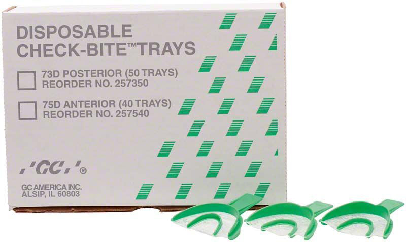 Check-Bite Triple Function Trays