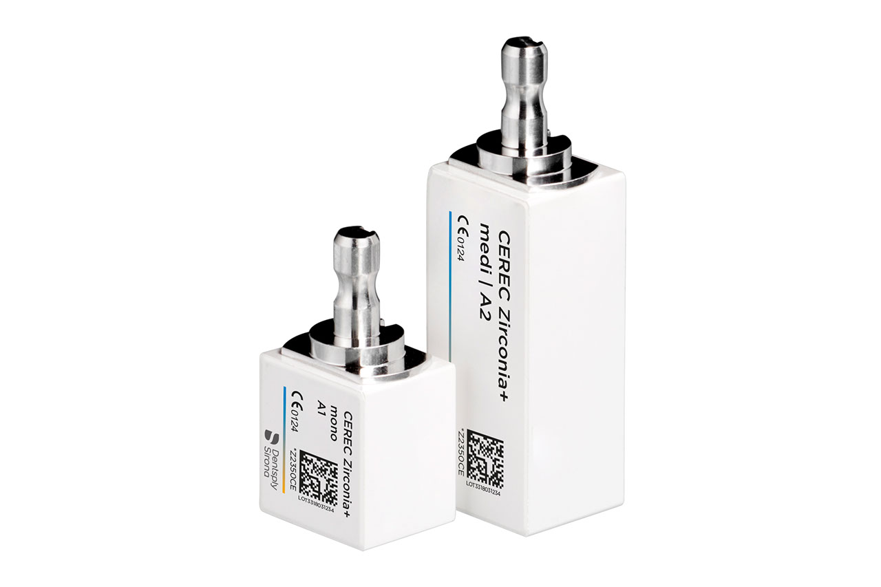 CEREC® Zirconia+ CAD/CAM Blocks – Medi, 3/Pkg