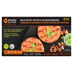 Simply West Coast Salmon Burgers