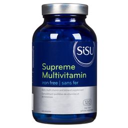 Sisu Supreme Multivitamin Iron Free