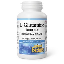 Natural Factors L-Glutamine 1000 mg