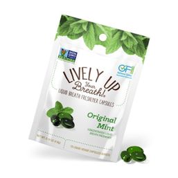 Lively Up Your Breath Liquid Breath Fresheners Capsules