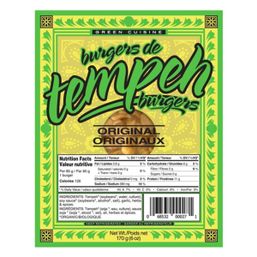 Green Cuisine Tempeh Burger - Original